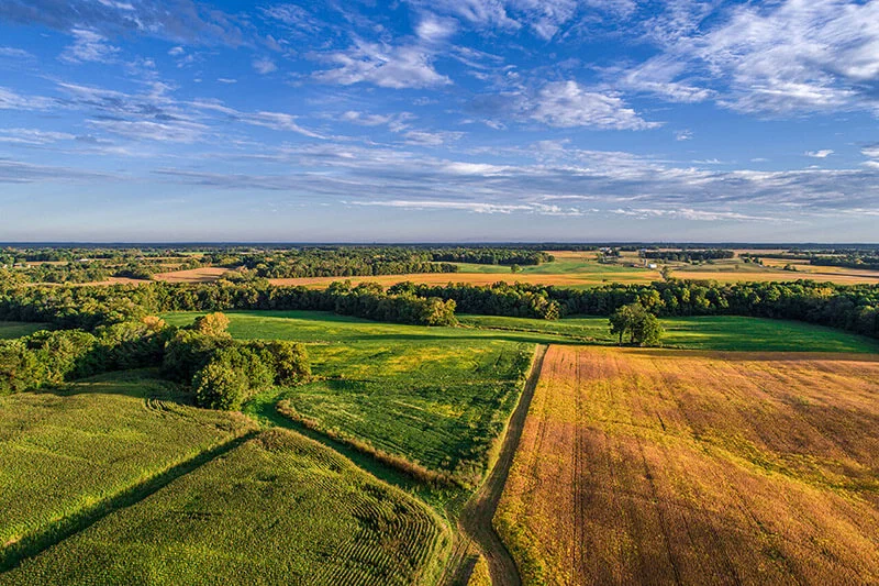 land-